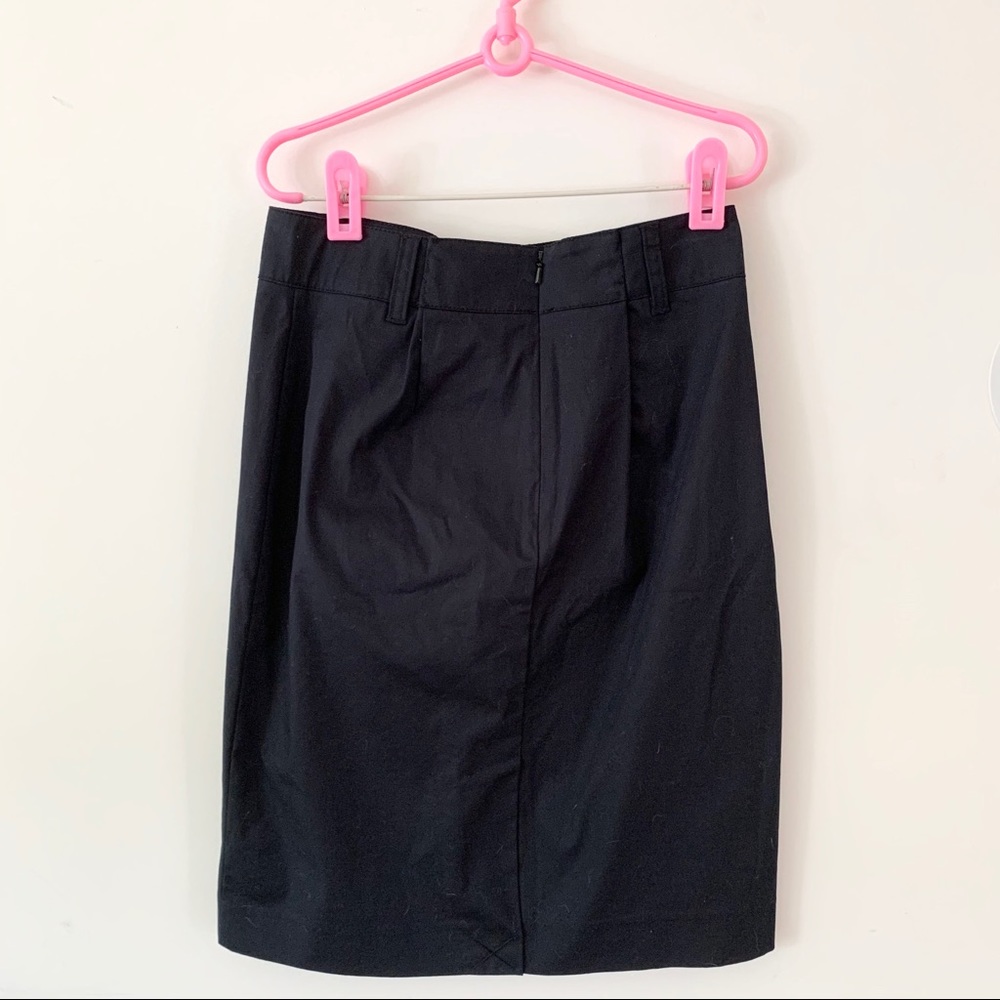 Jacob Navy A-Line Skirt - Picture 8 of 9